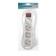 Extension cord Luazon Lighting, 4 sockets, 1.8 m, 10 A, 2200 W, 3x1.5 mm2, s/k, with off.,