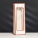 Flower packet 12.5 × 8.5 × 36 cm, white with a border