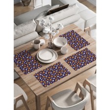 A set of napkins for setting the table 