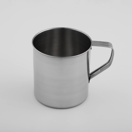Stainless steel mug of the India, 500 ml, d = 9 cm-4