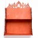 Decorative shelf, red tree, 58x46x25 cm