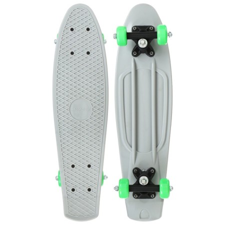 Penniboard Onlitop, 56x15 cm, PVC 50 mm wheels, plastic frame, gray color-3