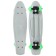 Penniboard Onlitop, 56x15 cm, PVC 50 mm wheels, plastic frame, gray color