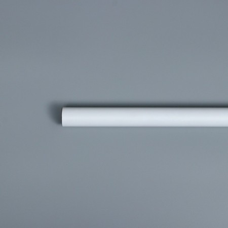 Metal wall cornice is single -row, width 200 cm, white color-8