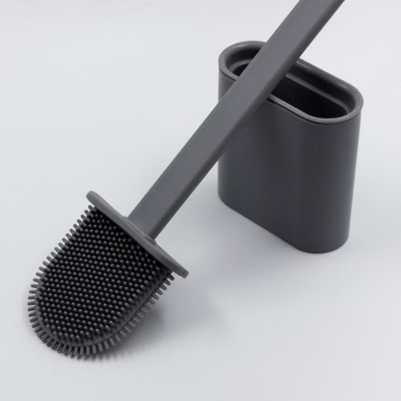 Joy Home toilet, plastic, gray toilet