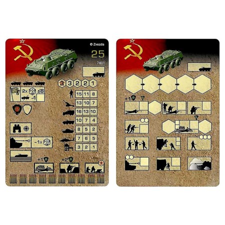 The national team "Soviet BTR-80" Star, 1/100, (7401)-5