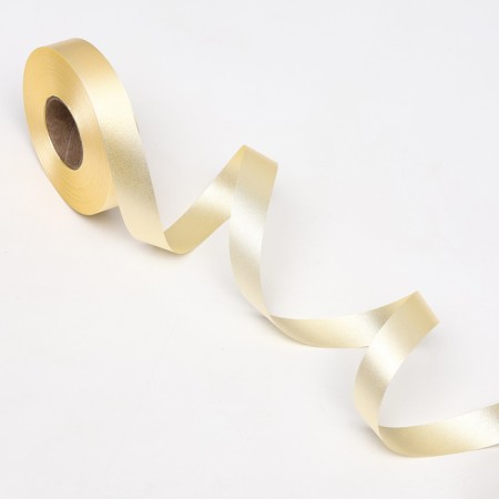 Tape for decor and gifts, champagne, 2 cm x 45 m-3