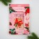 Gift New Year's set: a diary in a thin cover and a pen "Happiness in the New Year"