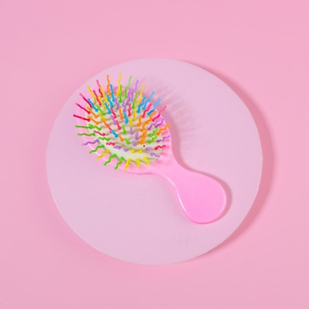 Comb - mini massage, 6 × 14.5 cm, MIX drawing-4