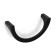 Cappio staple pen is a semicircle, aluminum, m/o 96 mm, black color
