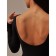 Body Female Scollatura Sul Retro, Size L, Color Nero