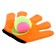 Game "Throw-Popai", 2 gloves-trap for the ball, 1 ball, color mix