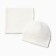 Kit (hat, snood) for a girl, milk color, size 52-54