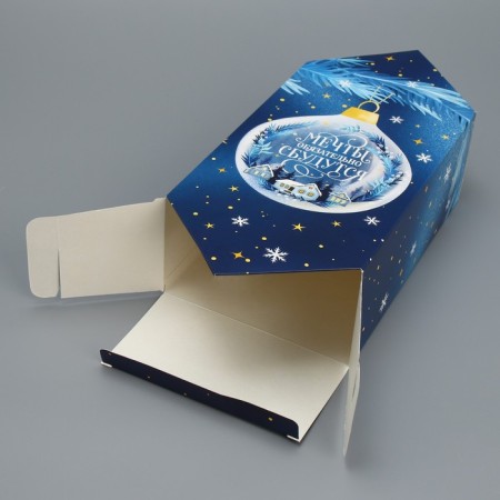 The prefabricated box - the context of “Dreams will come true”, 14 x 22 x 8 cm, New Year-5