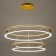 Light "Sphere" LED 272W 3000-6000K gray-gold 64x65x7cm Bayerlux