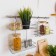 Railing shelf is straight, 2-tier, 38 × 26.5 × 11.5 cm, d = 25 mm, chromium color