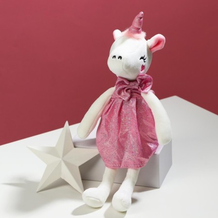 Soft toy "Magic near", Unicorn, 38 cm-5