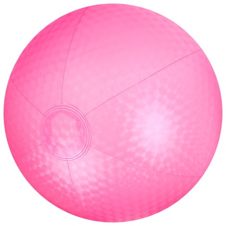 Inflatable ball "on the wave", d = 45 cm, pink color-3
