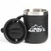 Thermal circle, 450 ml, campaign "Master K", retains heat 2 hours, black