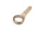 Combined Key Rexant 12-5814-2, yellow zinc, 22 mm