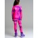 Thermal complex for girls: trousers, sweatshirt, height 134 cm