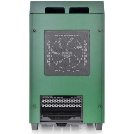 The housing Themaltake The Tower 100 Racing Green Green without PSU miniitx 1x120mm 3x140mm 2xusb3. 10044-5