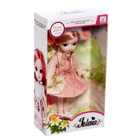 Sharpish doll "Arina" in a dress, mix-11