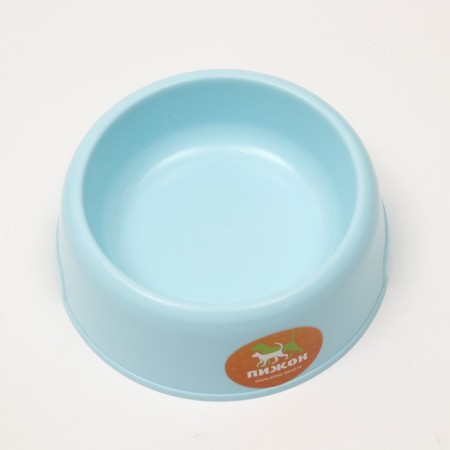 Plastic bowl for animals, 210 ml, 13.7 x 4.6 cm, blue-1