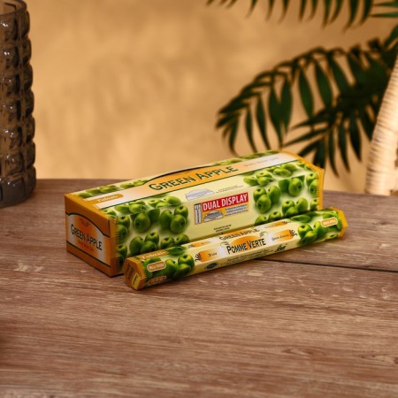 Incense "tulasi" 20 fragrances green apple