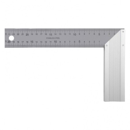 Steel Denzel 32396, stainless steel, graduation, 250 mm-1