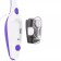 Steam mop KitFort KT-1050, 1500 W, 350 ml, cord 4.9 m, white-violet
