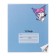 Notebook 12 sheets in the Kuromi line, cover cardboard, white 92%, block 60 g/m2, mix