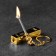 Eternal match "Gold Eat" is tourist 6 cm, with a ring
