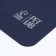 Silicone rug for a bowl, 40 x 30 cm, blue