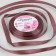 Satin tape, 10 mm × 23 ± 1 m, brown color No. 284