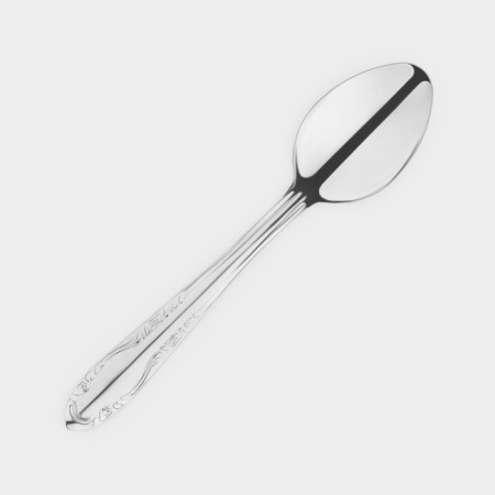 A set of teaspoons "catering", thickness 0.7 mm, 6 pcs, silver color