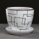 Pot floral illusion white 1 l