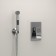 Bida mixer Wasserkraft a010656, built -in, with hygienic shower, brass, chrome