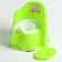 Pot children's anti -slip "comfort" with a lid, a removable bowl, a light color