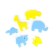 Developing set of stickers for playing in the battery "Zoo", 6 elements