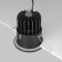 The built-in lamp Technical DL034-L12W3K-D-B, LED, 12 W, 85x85x85 mm, 890 lm, 3000k, black