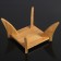 Ceramic Esthet Ceramic salad bowl, 2 l, on a wooden stand