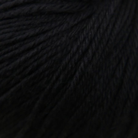 Yarn "Magic Childhood" imported wool 100% 220m/50g (02-black)-2