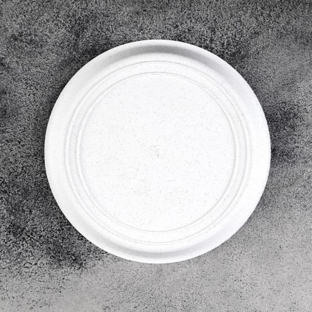 Patron for the pot, d = 13.6 cm, plastic, color marble-2