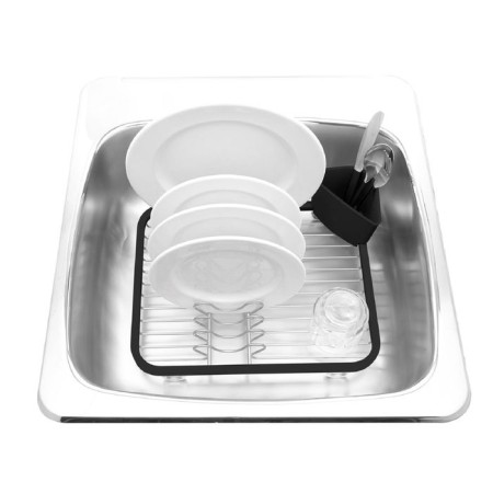 Sushin for dishes sinkin, gray, nickel-2