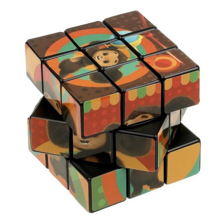 Logical game Cube 3 × 3 "Cheburashka", 11 × 17 × 9 cm-4