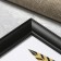 Photo frame plastic in 4 photos 10x15 cm "pattern" black 35x62x2 cm