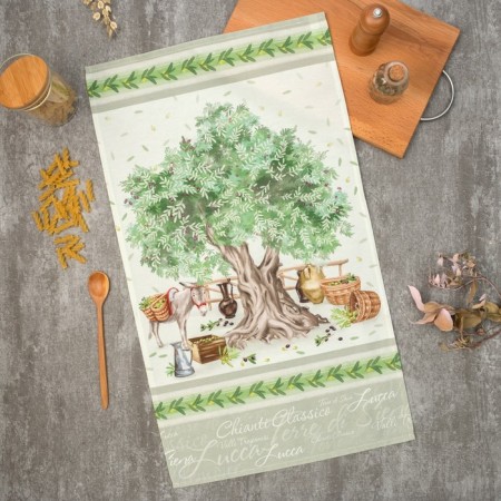 Ethel towel Olivia 40x73 cm, 100% cotton, sarzha 190 g/m2
