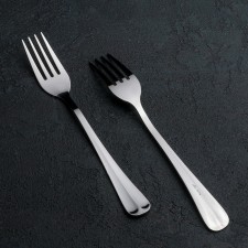 Dining room “Coos”, h = 20 cm, thickness 1.8 mm, silver color