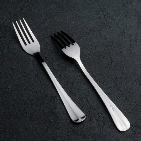 Dining room “Coos”, h = 20 cm, thickness 1.8 mm, silver color